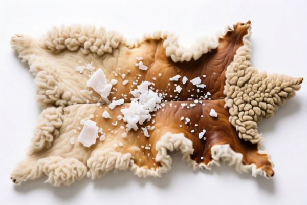 Salted Sheepskins with Wool
