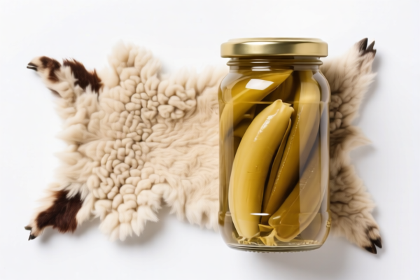 Pickled sheepskins (without wool) for garment lining