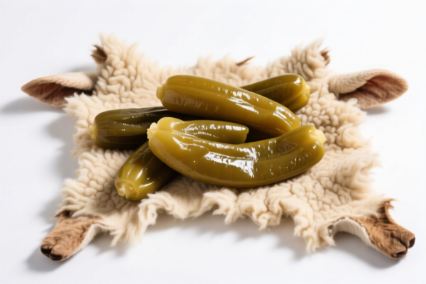 Pickled sheepskins (without wool) for industrial use