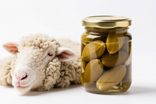 Pickled sheepskins (without wool) for industrial use
