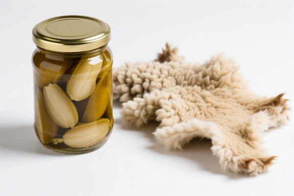 Pickled sheepskins (without wool) for industrial use