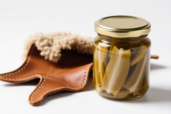 Pickled sheepskins (without wool) for leather goods