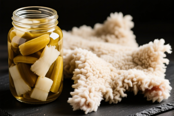 Raw sheepskins (pickled), without wool