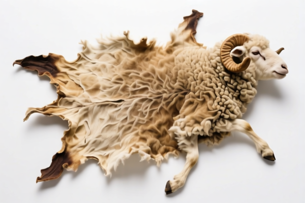 Dried Raw Sheepskins (Without Wool, Not Pretanned, Other)