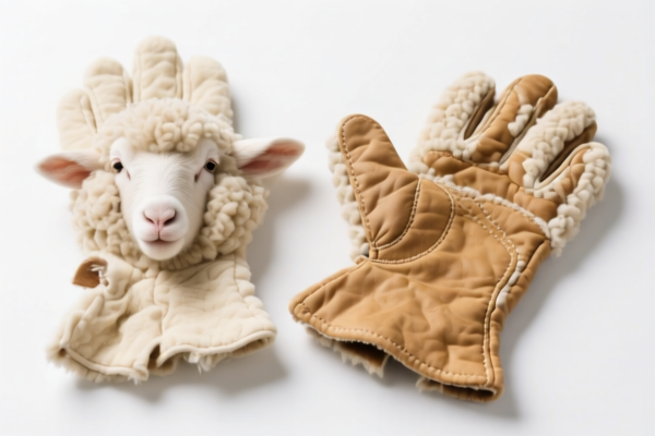 Raw sheep or lambskins without wool, other, for glove making
