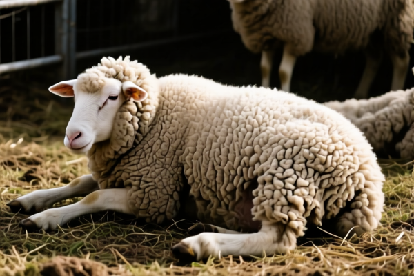 Raw sheepskins without wool for leather industry
