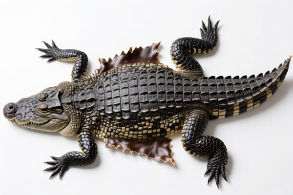 Raw Crocodile Skins