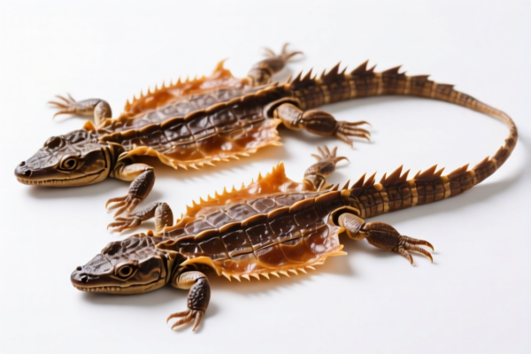 Salted Reptile Skins