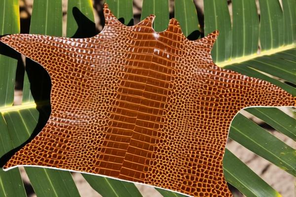 Reptile skins for footwear manufacturing