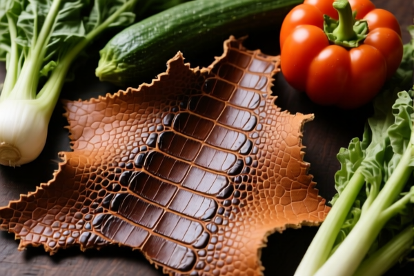 Reptile skins for leather manufacturing