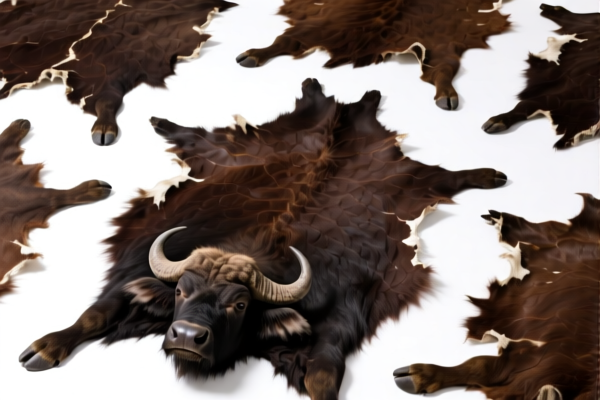 Other raw buffalo hides