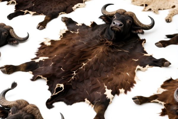 Other raw buffalo hides