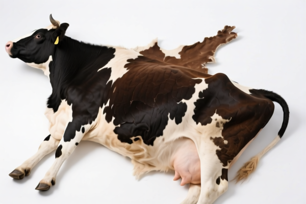 Other raw cow hides (dehaired)