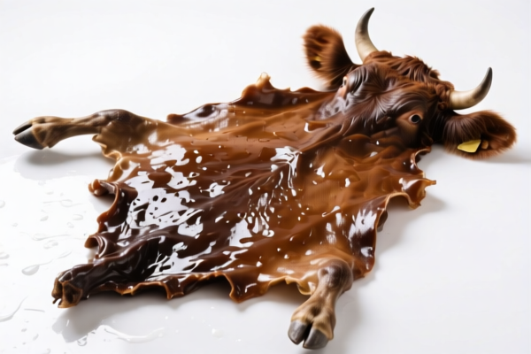 Other raw cow hides (wet salted)