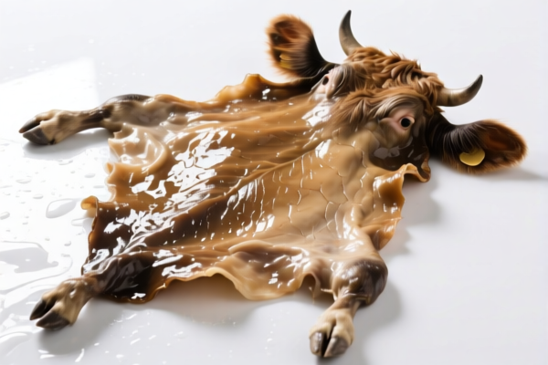 Other raw cow hides (wet salted)