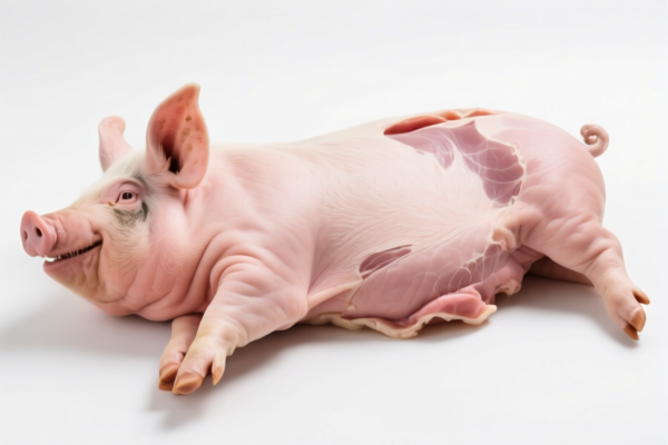 Other raw pig skins