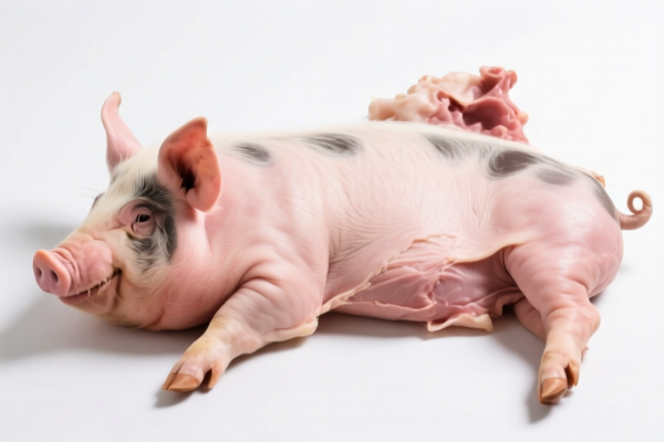 Other raw pig skins