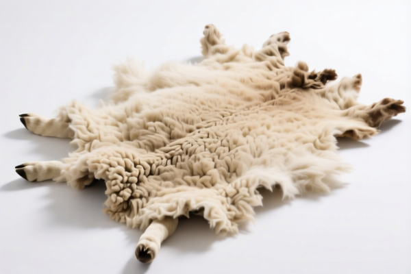 Other raw sheep skins