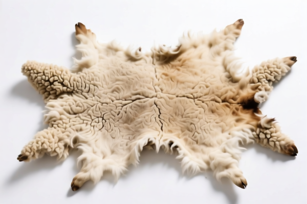 Other raw sheep skins