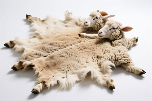 Other raw sheep skins