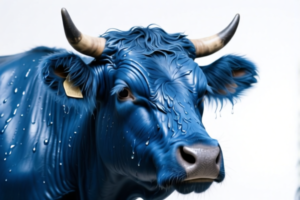 Image for Wet blue bovine lining leather for luggage
