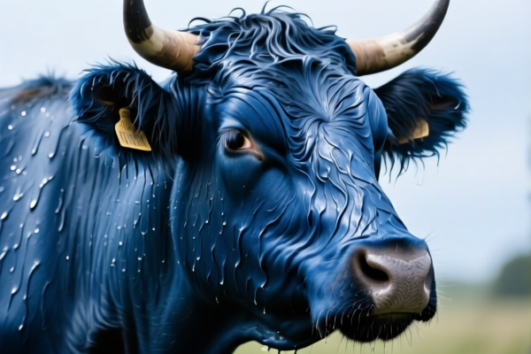 Image for Wet blue bovine lining leather for shoes