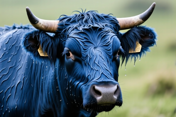 Image for Wet blue bovine lining leather for shoes