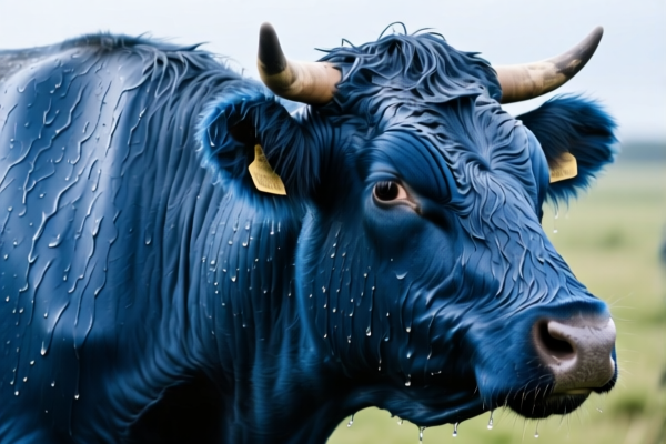 Image for Wet blue bovine lining leather for shoes