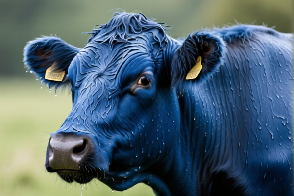 Image for Wet blue bovine full grain leather for gloves