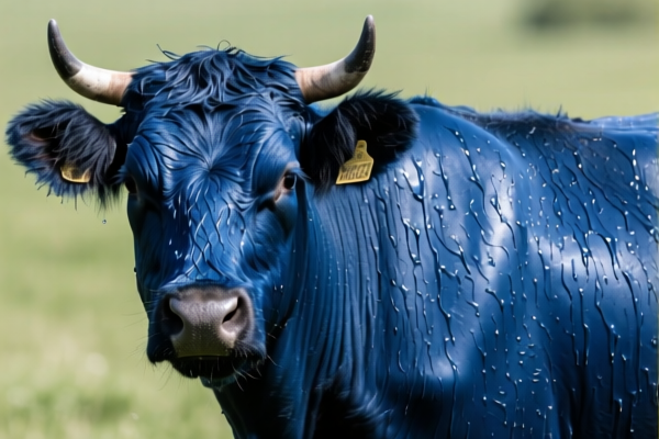 Image for Wet blue bovine full grain leather for luggage