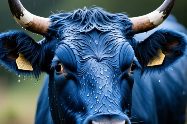 Image for Wet blue bovine full grain leather for luggage