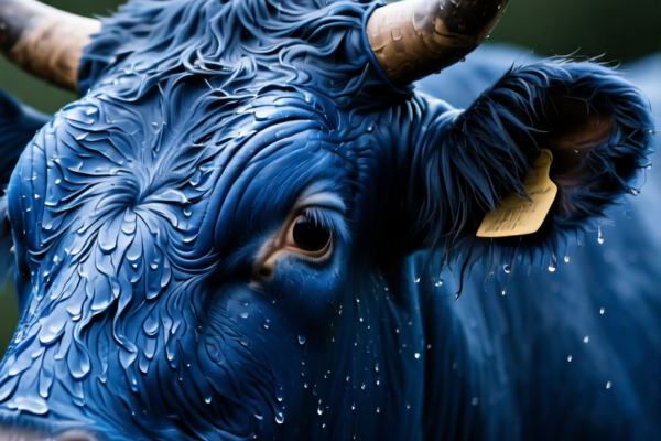 Image for Wet blue bovine full grain leather for sporting goods