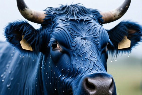 Image for Wet blue bovine full grain leather for sporting goods