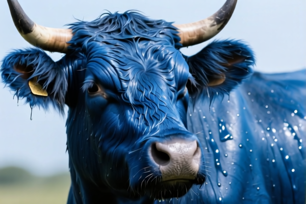 Image for Wet blue bovine full grain leather for sporting goods