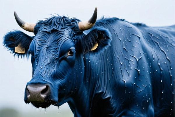 Image for Wet blue bovine full grain leather for sporting goods