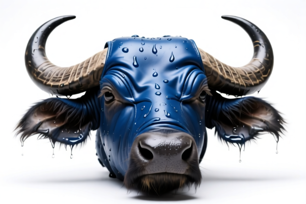 Image for Wet blue buffalo automotive leather