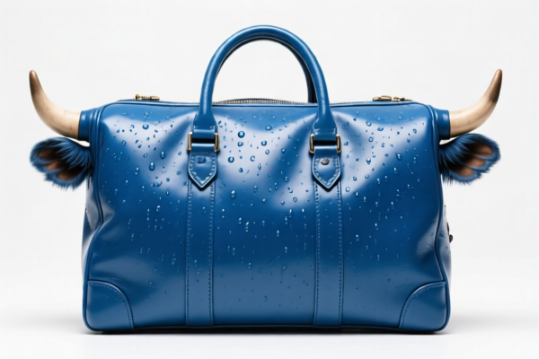 Image for Wet blue bovine luggage leather