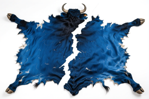 Split Wet Blue Bovine Hide