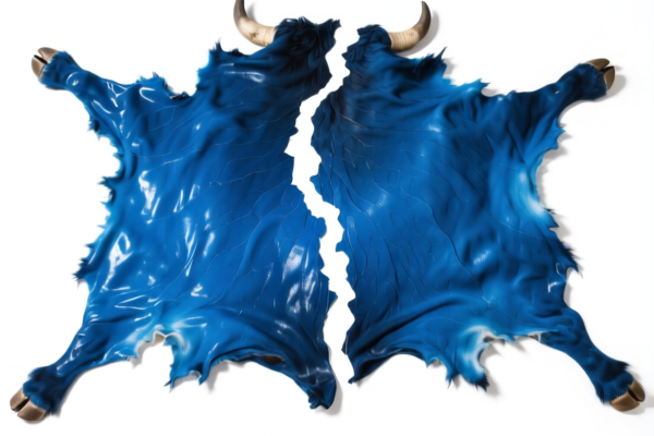 Split Wet Blue Bovine Hide