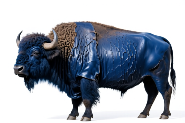 Wet Blue Buffalo Full Grain Leather