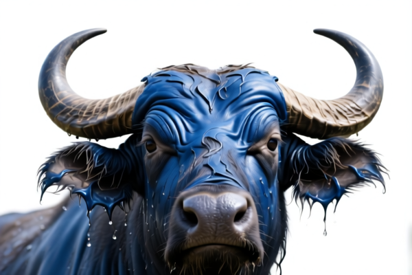 Wet Blue Buffalo Leather