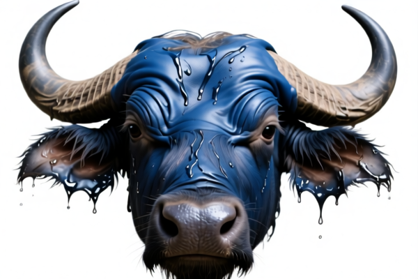 Wet Blue Buffalo Leather