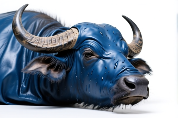 Image for Wet blue buffalo raw leather