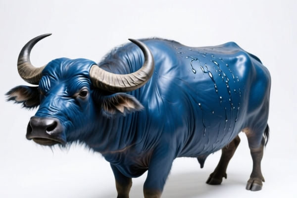 Image for Wet blue buffalo raw leather