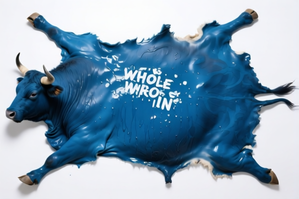 Image for Wet blue bovine whole hide for leather goods