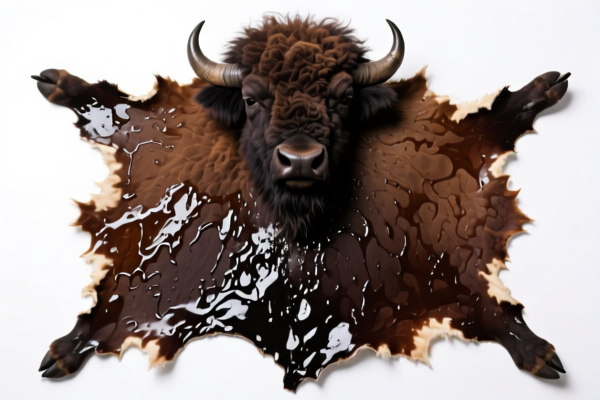 Wet State Buffalo Hide