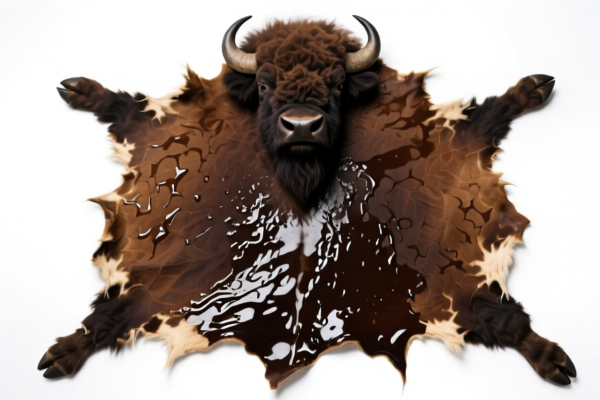 Wet State Buffalo Hide