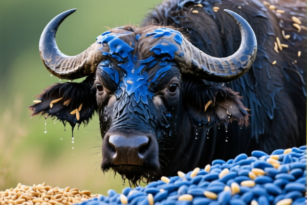 Wet Blue Buffalo Split Grains for Leather Goods