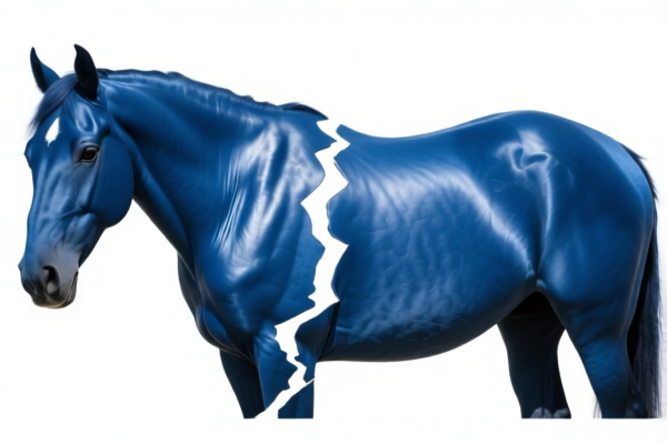 Split Wet Blue Equine Leather