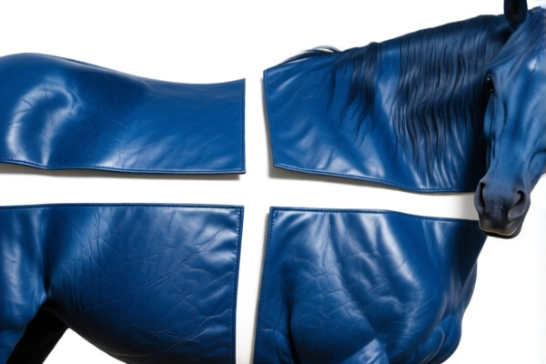 Split Wet Blue Equine Leather